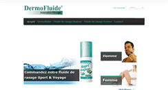 Desktop Screenshot of boutique-dermofluide.com